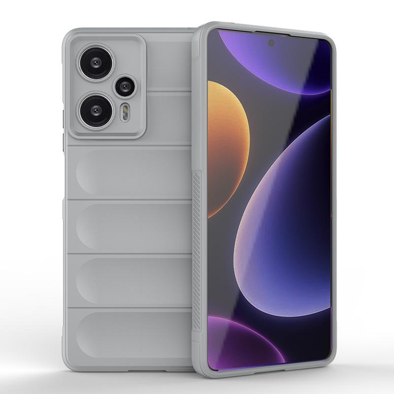 Для Poco F5 Чехол Чехол Poco F5 Capas Новый Бронированный Противоударный Резиновый Бампер для Телефона Мягкий ТПУ Для Чехлов Xiaomi Poco F 5 F5 Чехол