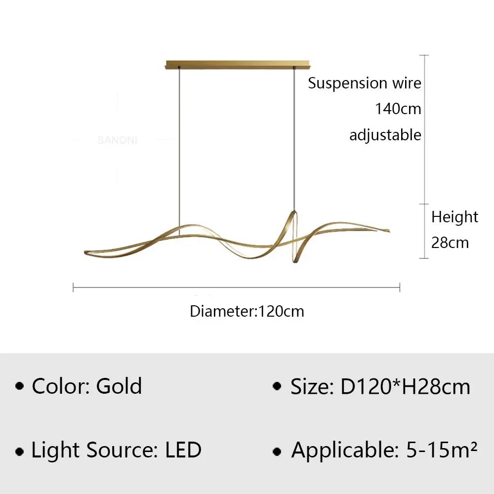Современный светодиодный подвесной светильник для гостиной, столовой, спальни, холла отеля, потолочная люстра, домашний декор, светильник для внутреннего освещения, люстра