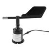 360 Degree Wind Direction Sensor Transmitter, ABS Wind Sensor Animometer Wind Direction Indicator Ideal for Outdoor Use Wind Measuring Supplies