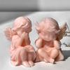 3D Ангел Свеча Форма для рукоделия Силиконовая форма для уникальных изделий ручной работы Эпоксидная смола Украшение для стола Форма для изготовления