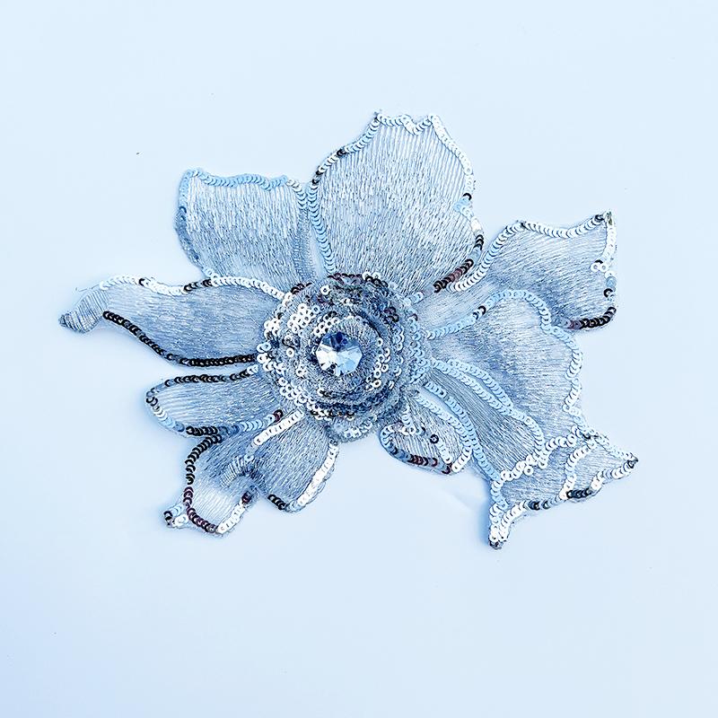 1 шт. блестки цветок сумка декор нашивки ремонт яркие алмазные вышитые нашивки DIY швейные аксессуары для одежды китайский стиль