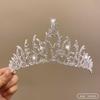 Birthday Rhinestone Crown Headband Princess Tiara Bride Wedding Crown Adult Headband Diamond Children