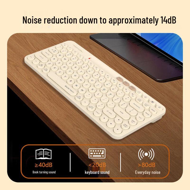 Беспроводная клавиатура A4TECH Silent Multi-Mode