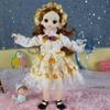 Мини-подвижная кукла 30 см, игрушка для девочек, 3D большие глаза, BJD, полная одежда принцессы, коллекция платьев, детская кукла в подарок