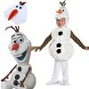 Enchanting Frozen Snowman Olaf Cosplay Costume For Kids Halloween Fancy Dress Up