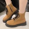Women's Fashion Versatile Lightweight Comfortable Warm Thick Sole Comfortable Non-slip Sports Casual Martin Boots