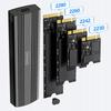 Ssd Enclosure Adapter M.2 Sata Ngff Usb-C Drive Tray M2 2230 2242 2260 2280