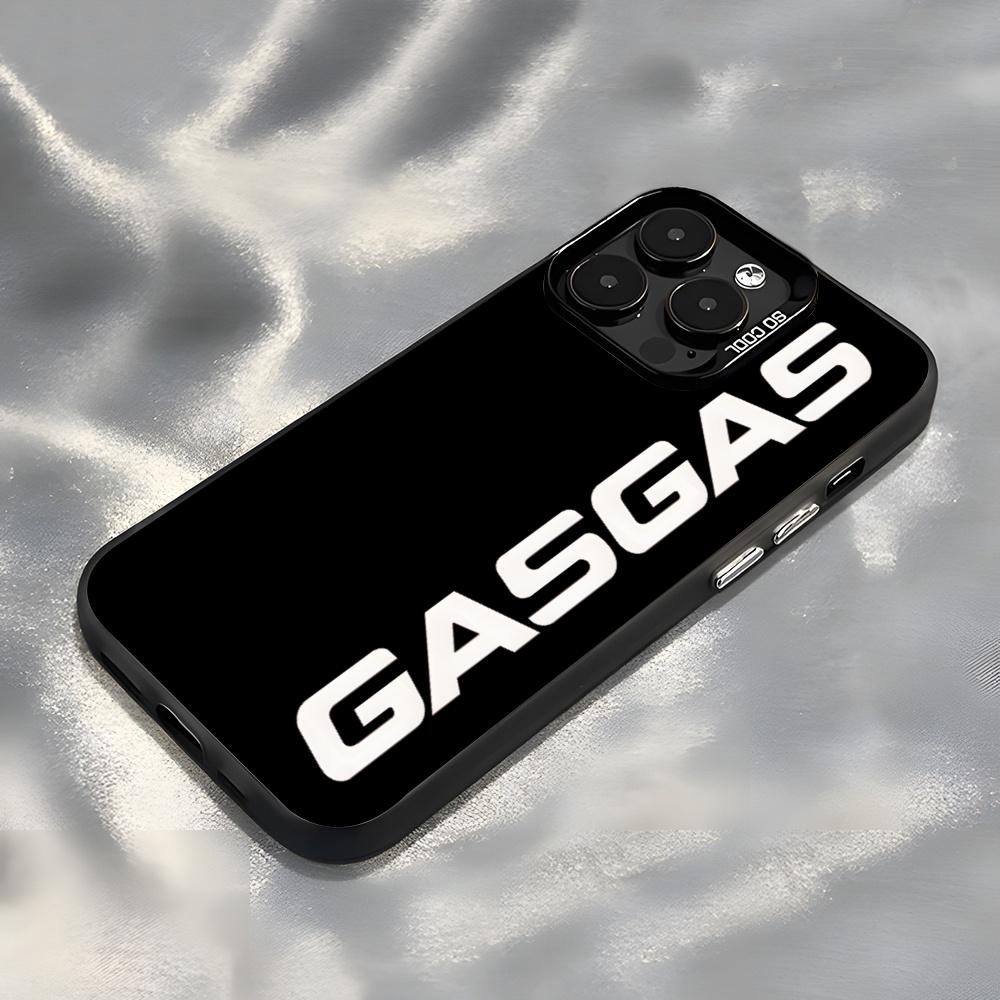 Motorcycle G-GasGas Phone Case For IPhone17 Air 16 15 14 Plus 13 12 11 Pro 7 8 XS Max XR Silver Black Bumper Case