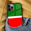 Мягкий чехол для телефона с флагом Татарстана для iPhone 17 Air 16e Pro max 15 Pro 13 14 Plus 11 12 MagSafe Магнитный Coque