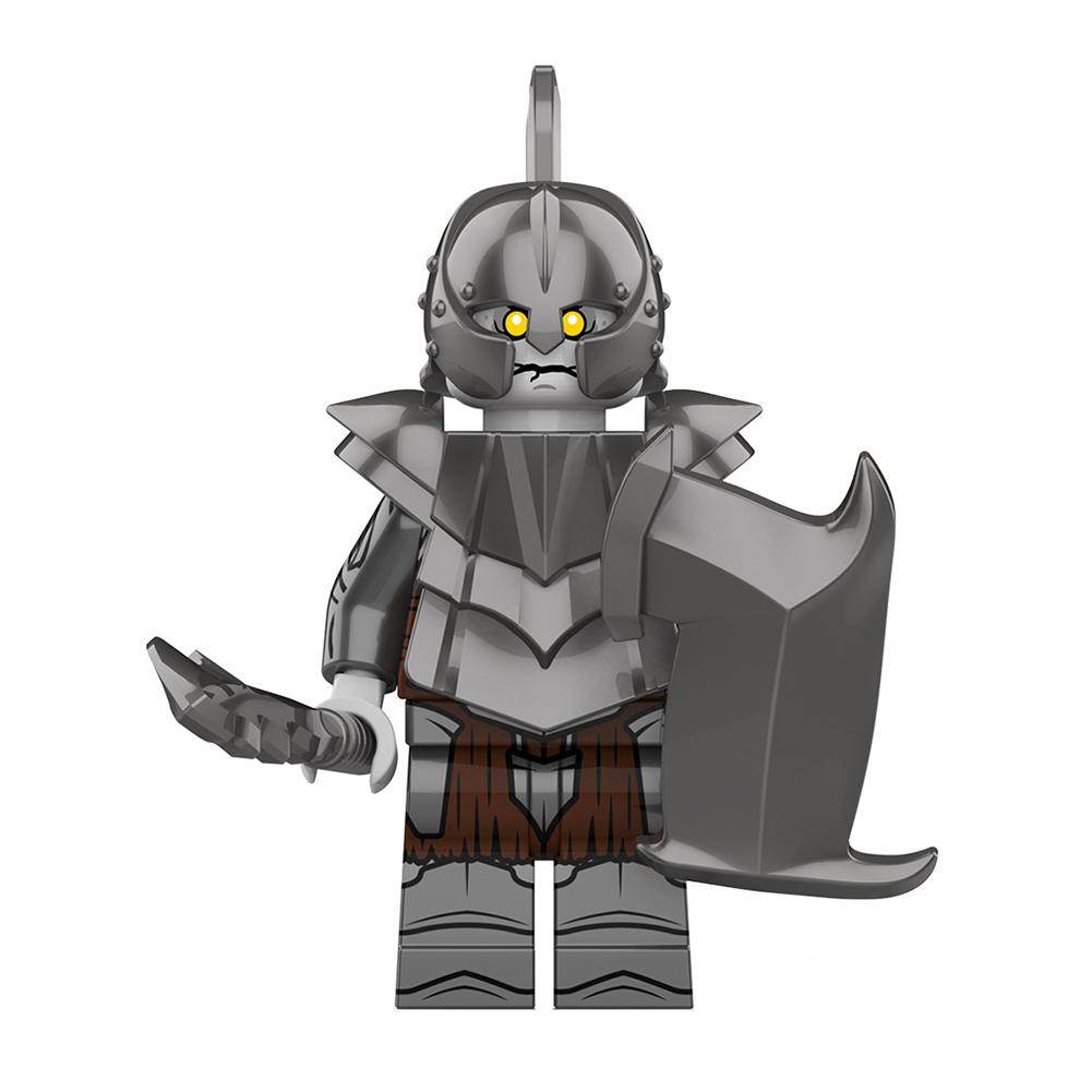 Building Block Minifigure Toy The Lord of the Rings Orcs Plastic Building Block Doll