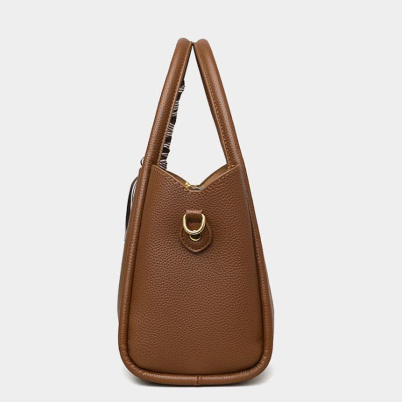 Сумки-ведра из ПУ кожи через плечо, кроссбоди, черные, с ощущением роскоши, большой вместимости, для поездок на работу, модная универсальная сумочка для женщин KTY