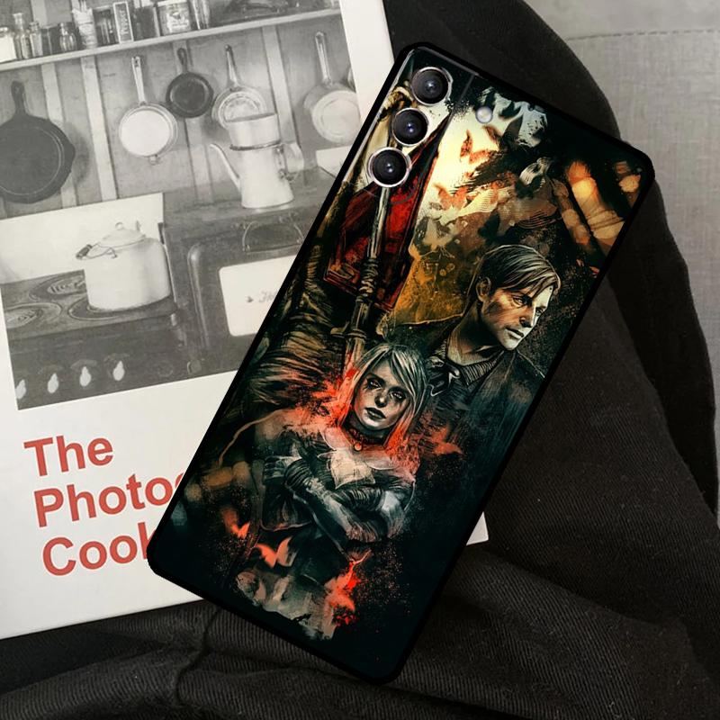 Чехол для телефона Halo of the Sun Silent Hill Для Samsung Galaxy S23 S22 S24 Ultra S20 S21 S24 FE S9 S10 Plus Note 10 20 Ultra