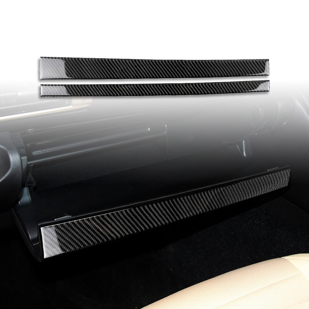 Для Lexus IS250 300 350C 2013-аксессуары автомобильные наклейки из углеродного волокна для внутренней панели для хранения инструментов