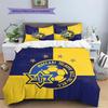 Maccabi Tel Aviv F.C Pattern Bedding,Quilt Set Quilt Cover Pillowcase Home Birthday Gift(1 * duvet cover + 2 * pillowcase, without core)