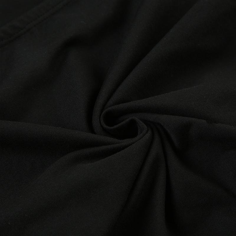 Готический принт Черный топ-труба Женский Без бретелек Облегающий Укороченные топы Летний Повседневный Шикарный Графические футболки y2k Уличная одежда Жилет Базовый