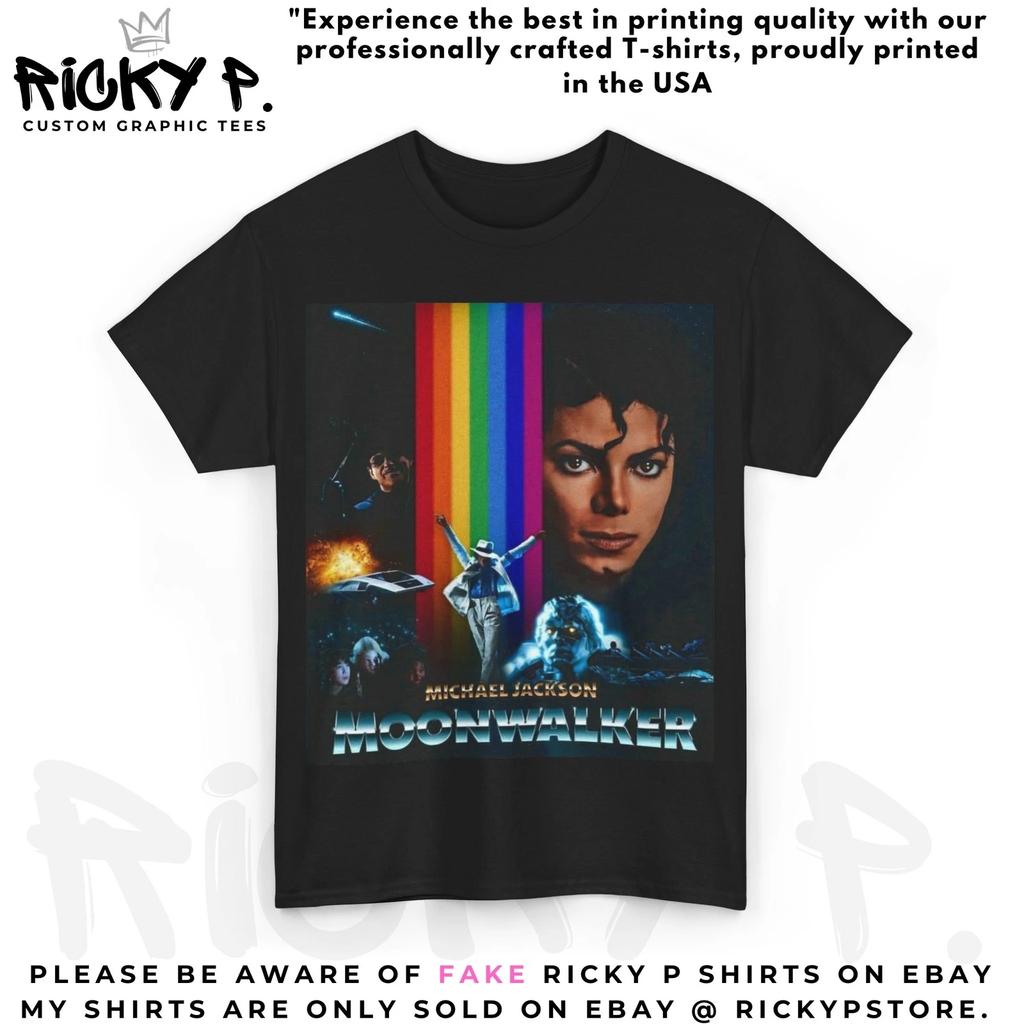 Мужская футболка Michael Jackson Moonwalker 100% Хлопок Топ Унисекс Тяжелый Хлопок