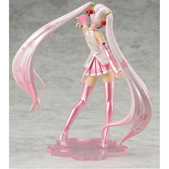 Версия Сакуры Хацунэ Мику Вокалоид Фигурка 7 дюймов Аниме Виртуальная Девушка Певица Мику ПВХ Модель