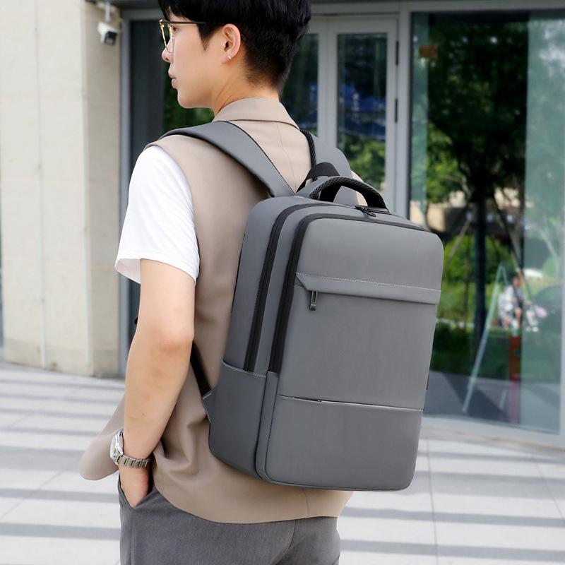 Trendy Business Bag USB Charging School Bag Travel Waterproof Laptop Bag Backpack Backpack