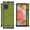 Samsung Galaxy A42 5G Rugged Honeycomb Case with Gel Frame - Green