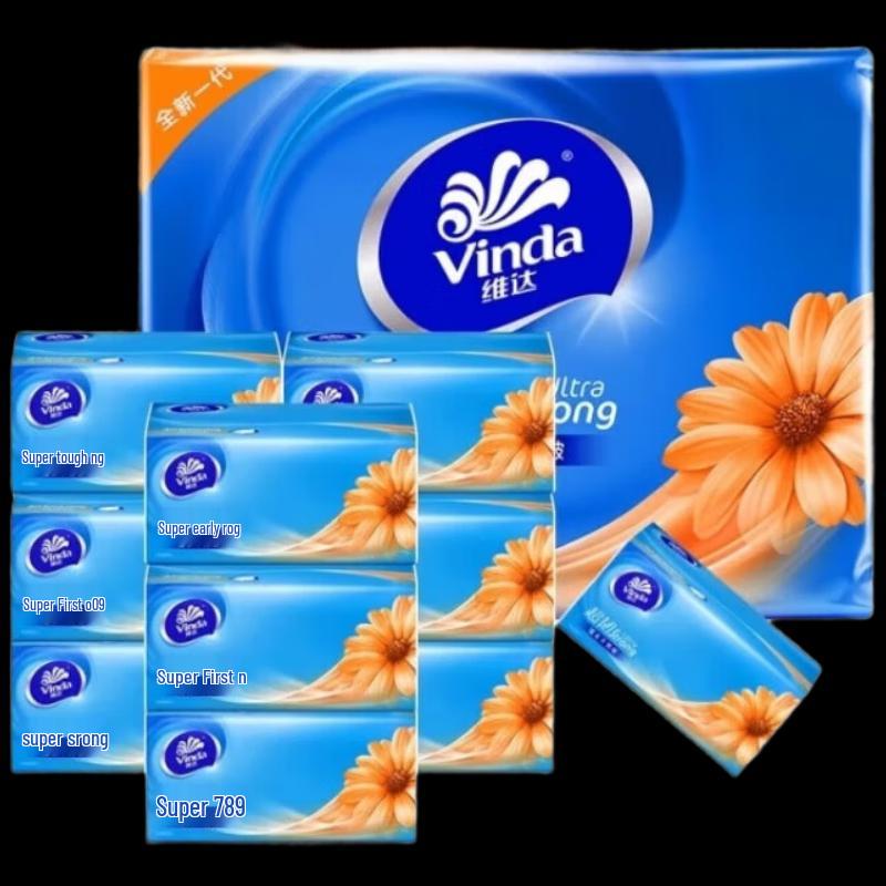 Vinda Ultra-Soft 3-Ply Facial Tissues