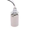 Led Light Ceramic Screw Heat Resistant Adapter Home Use Socket Round For E14 Bulb Base E27 Lamp Holder With Cable