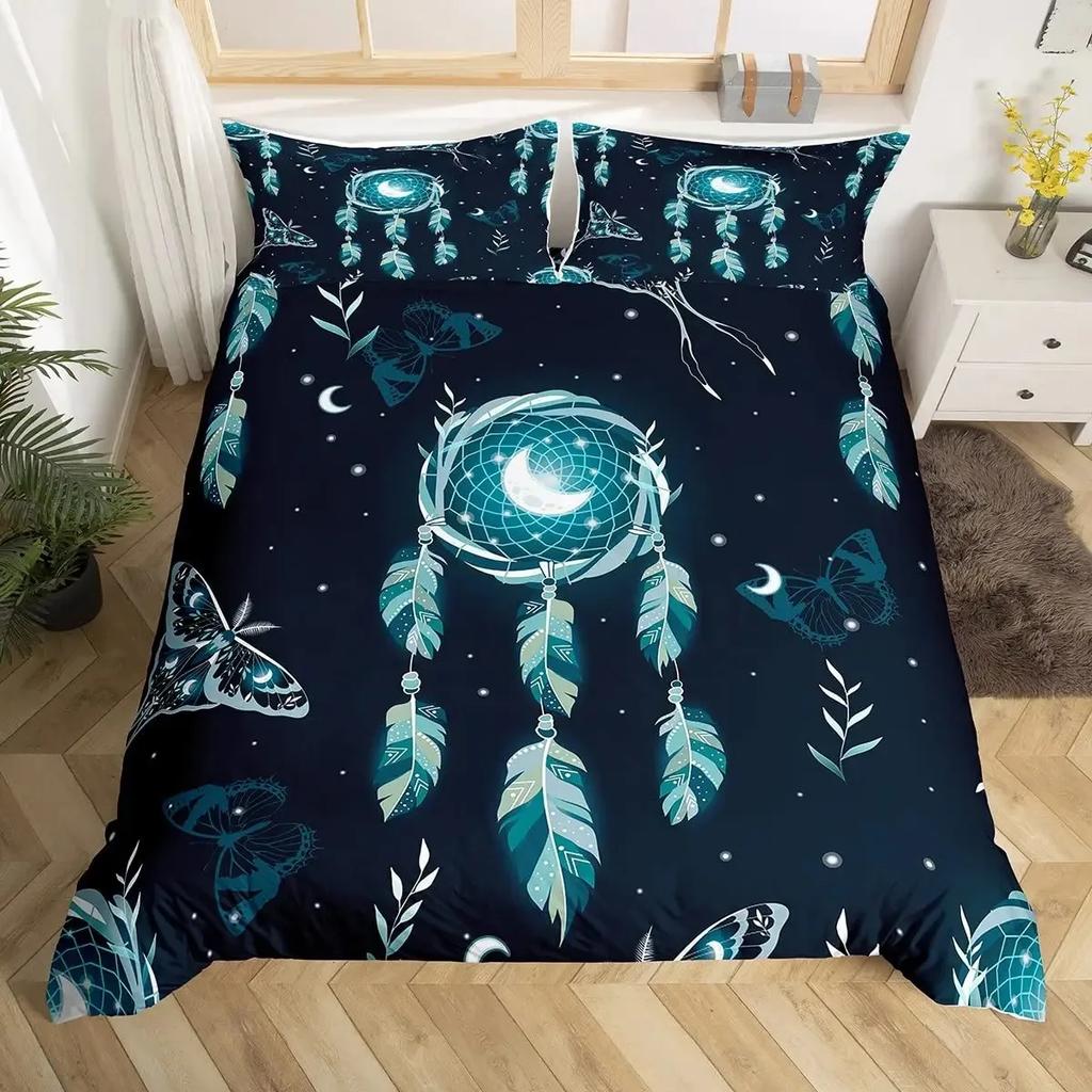 3D Символы Викинг Руны Набор Пододеяльников Комплекты Постельного Белья Полный Размер, Скандинавский Чехол для Одеяла Стиранный Чехол-Покрывало из Микрофибры