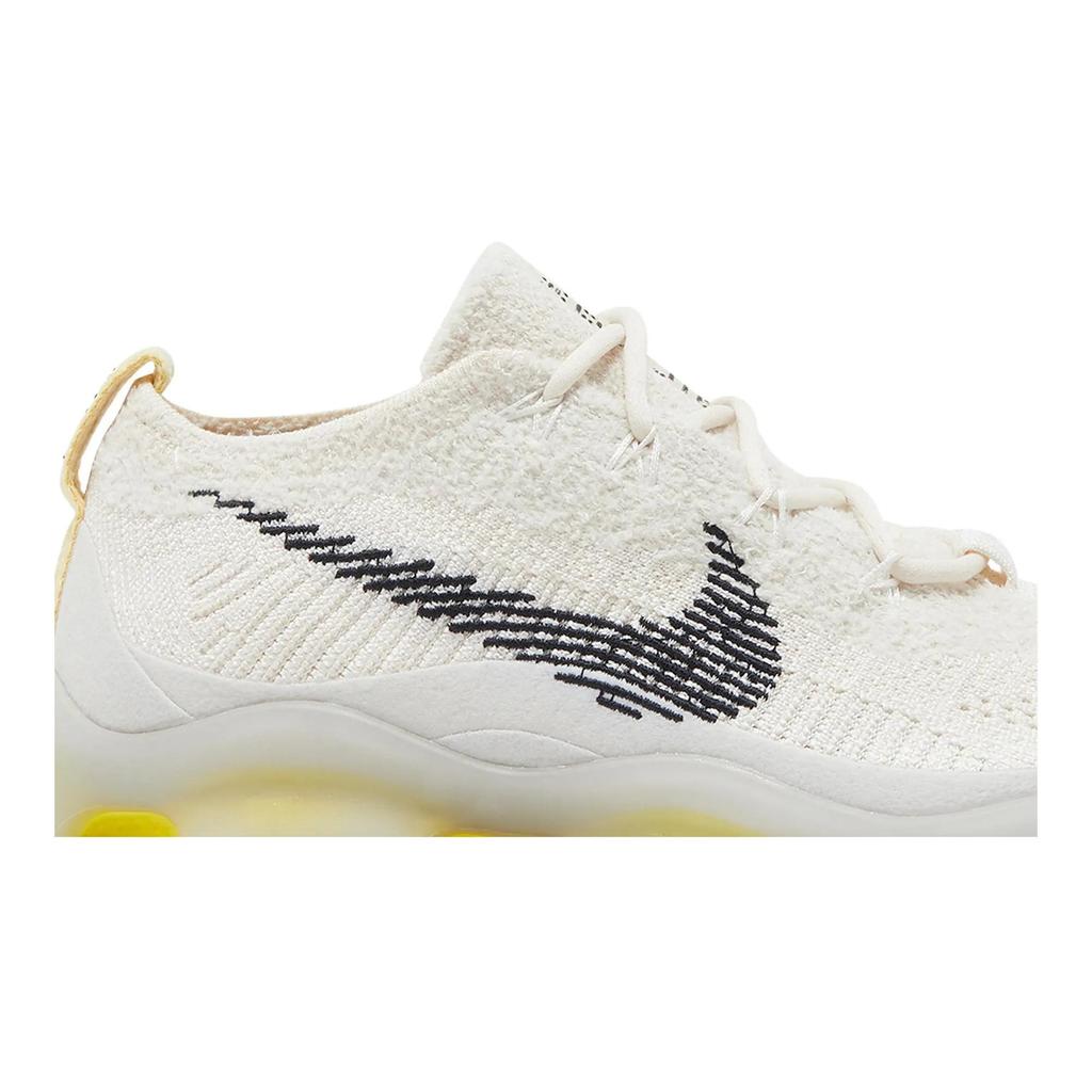 Nike Womens Air Max Scorpion Flyknit 'Lemon Wash' (women's sizes) Phantom / Black / Light Cream / Lemon Wash Running Shoes DJ4702 001
