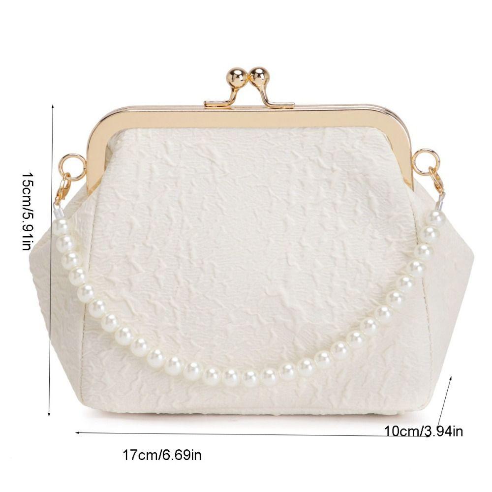 Cloth Chinese Style Crossbody Bag Solid Color Vintage Women's Handbag Lady/Girls