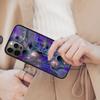Магнитный чехол для телефона 'Космический Глюк' для APPLE iPhone 17 Air 16 14 13 12 Pro Max 15 Plus Беспроводная зарядка С крышкой MagSafe