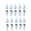 10 Pcs NIBP Cuff Extension Hose Adapter, Air Hose Connector Plug, Blood Pressure Measuring Accessories