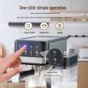 Компактная итальянская эспрессо-машина с капучинатором для латте-арта, капучино, американо и мокко