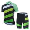 Men Women Cycling Jersey Shorts Set Quick Dry Breathable Mountain Bike Outfit Season