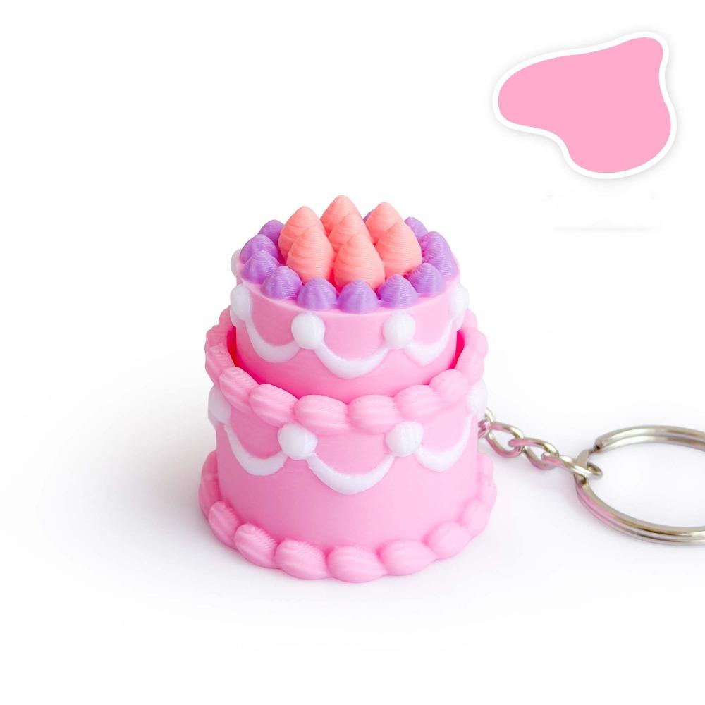 3D Printed Finger Button Pendant Simulation Coffee Calming Keychain  Children Adults