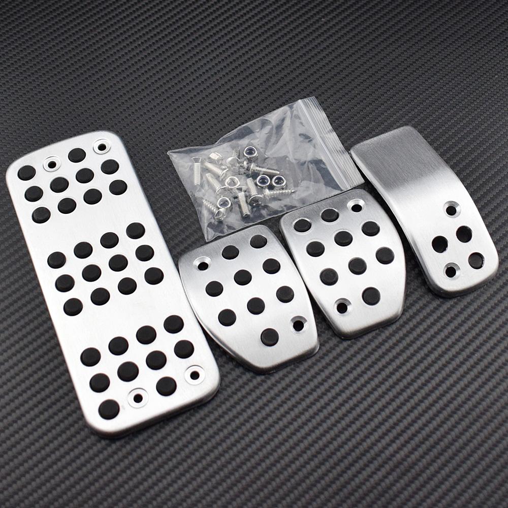 Car Gas Foot Rest Modified Pedal Pad Plate for PEUGEOT 207 301 307 208 2008 308 408 cc/CITROEN C3 C4/DS 3 4 6 DS3 DS4