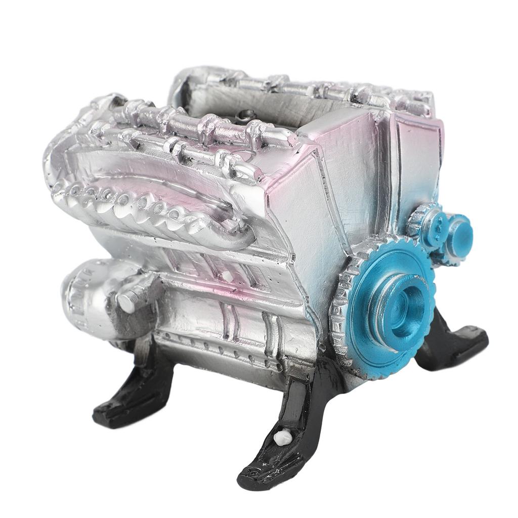 8 Cylinder Engine Model Creative Simulation Resin Car Engine for Ornaments Decoration