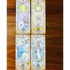 Low Scare Tarot 12*5.5cm 78 Pcs Cards Secretly Add The Language of Flowers Japanese Anime Style Cartoon Tarot Cards