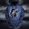 Свирепый динозавр 3D цифровая печать мужская персонализированная модная толстовка