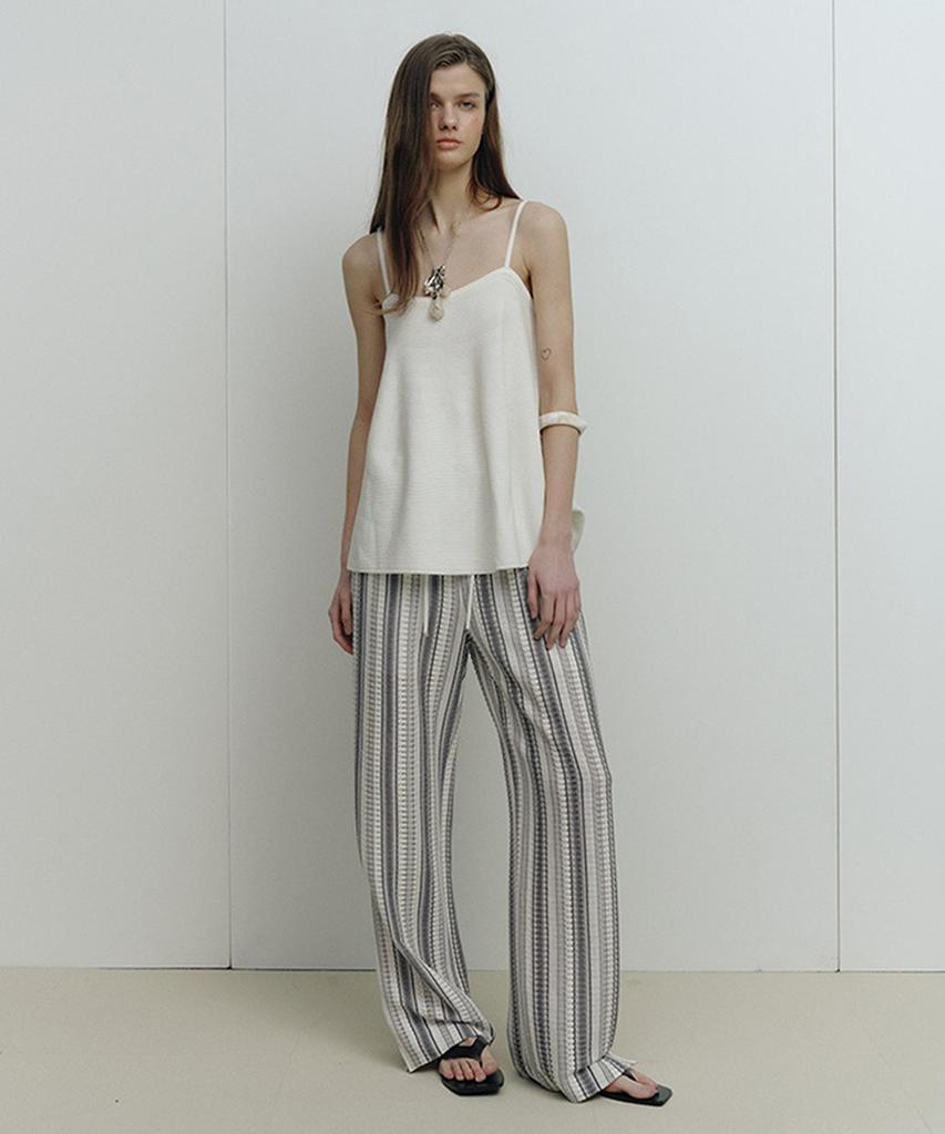 Sellebsyabedisyeon 26SS Кружевные полосатые брюки