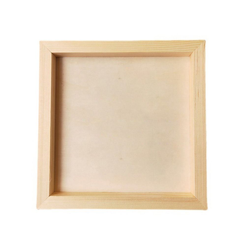 Art Puzzle Holder DIY Blank Clay Frames Painting Drawing Photo Picture Frame Decoration