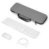 Geekria Compatible Hardshell Travel Carrying Case for Apple Magic Keyboard with Numeric Keypad and Apple Magic Mouse, Wireless Portable