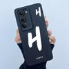 For Xiaomi Redmi 15 5G Cover Case Cute Initial Letters Couple Silicone Soft Matte Phone Bumper for REDMI15 5G Shockproof Casing