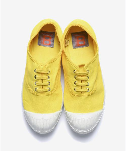 [BENSIMON] Женские кеды Tennis Lacet - Лимон 5002763321