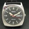 Seiko ВИНТАЖНЫЕ АВТОМАТИЧЕСКИЕ 6309A ЯПОНИЯ МУЖСКИЕ ЧАСЫ С ЧЕРНЫМ ЦИФЕРБЛАТОМ a700549-5 R203-a700549