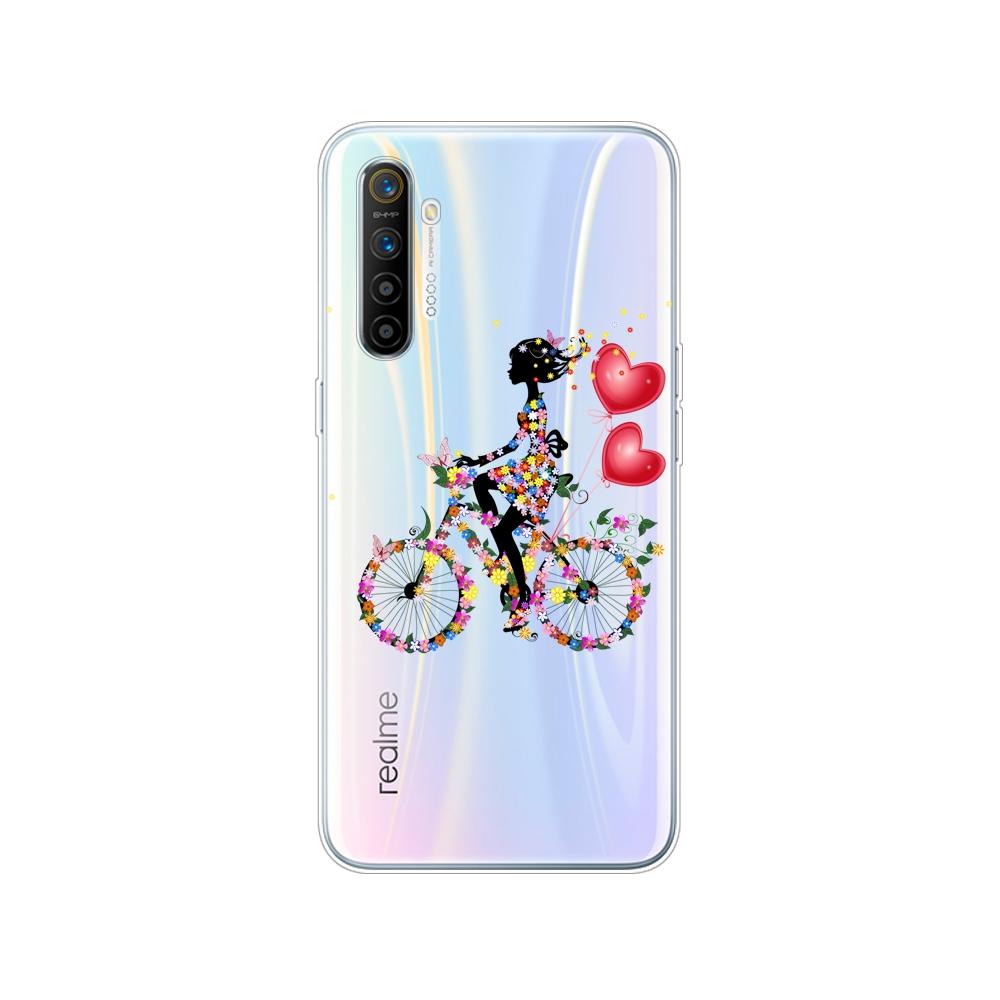 Для Realme XT Чехол RMX1921 Мягкий TPU Телефон Задняя Крышка Для OPPO RealmeXT Чехол Силиконовый Бампер Сумка Коке 6.4 дюйма