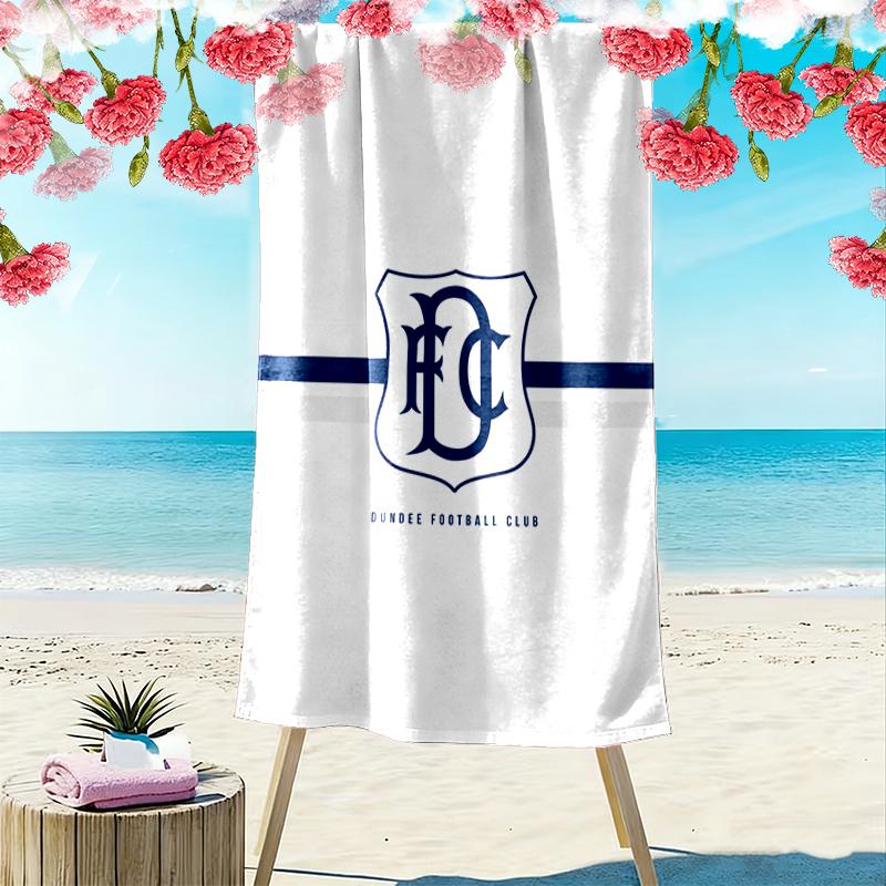 Dundee Football Club Print Beach Towel Large Soft Quick Dry Towel For Beach Camping Swimming