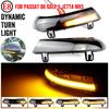 Динамический светодиодный поворотник для Volkswagen GOLF 5 GTI Variant Jetta MK5 Passat B5.5 B6 Plus EOS Sharan SuperB Mirror Light