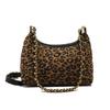 Stylish And Chic Fashion Leopard Print Small Tote Bag For Women Perfect For Winter Use
