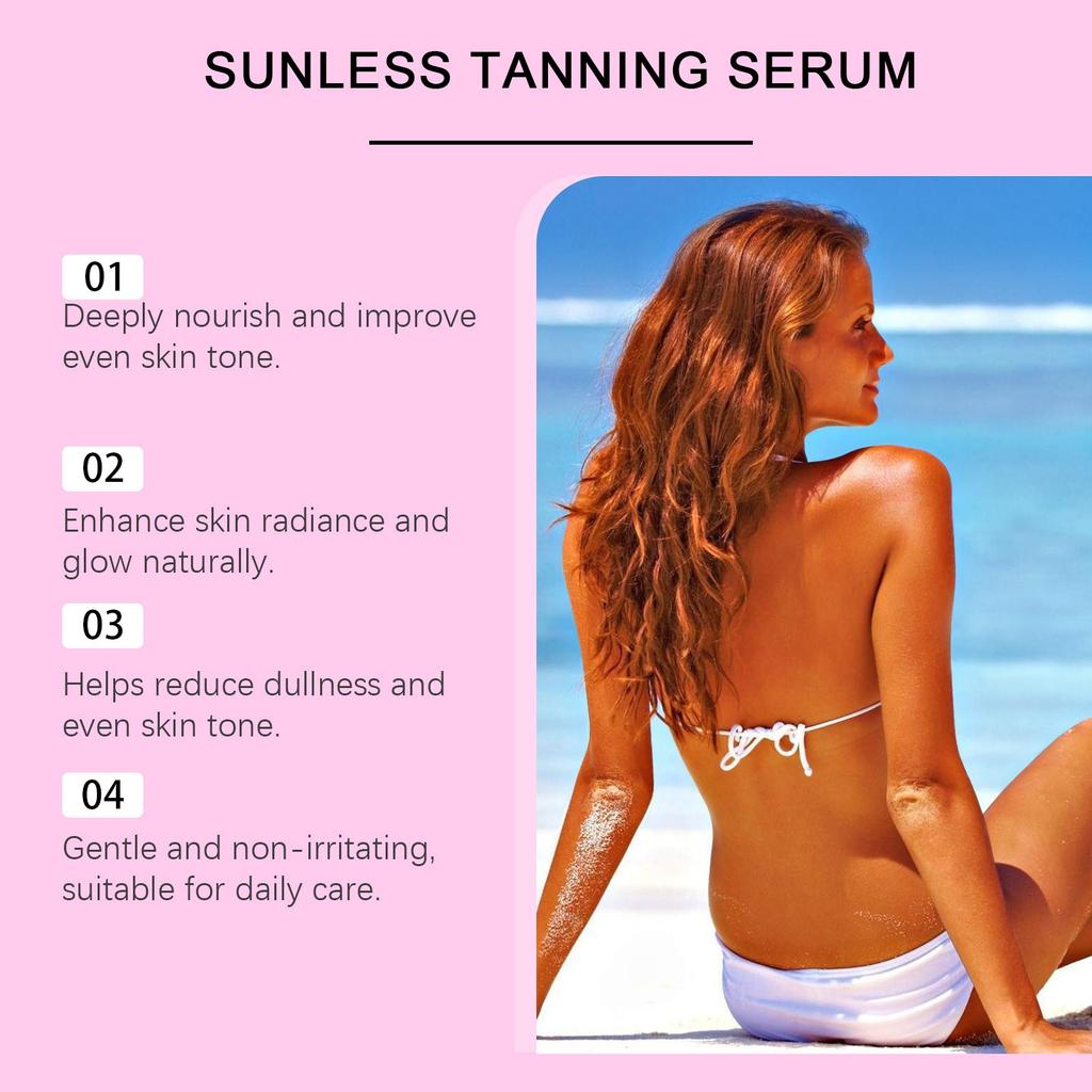 Radiant Tanning Skin Care Face Body Serum Tanning Melanin To Produce Sun ,sensitive Herbal ,60ml ,