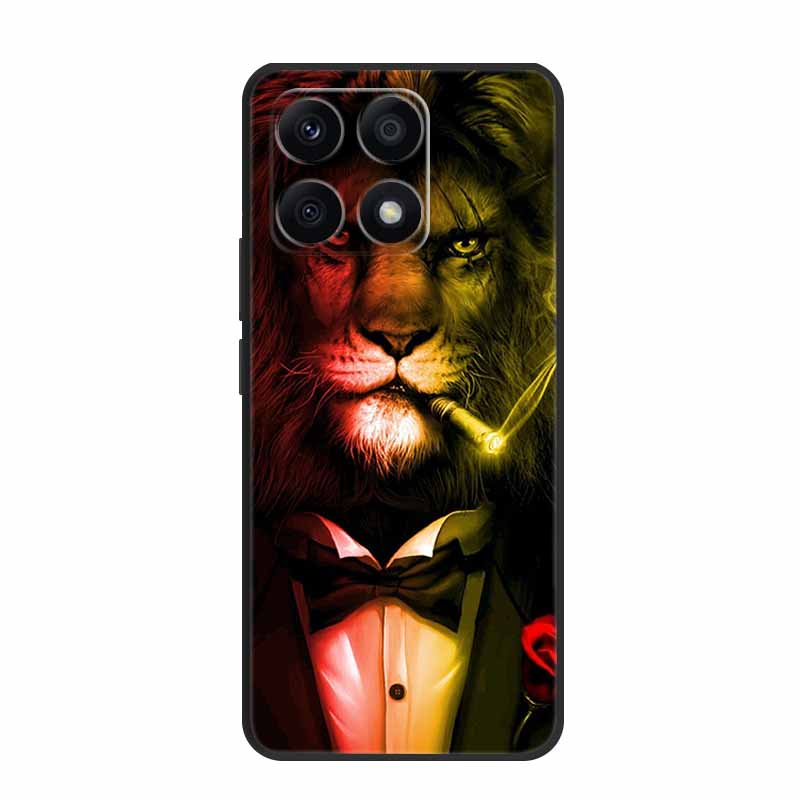 Чехол для Xiaomi 14T Pro 14 T Pro Чехол для телефона Лев Волк Черный Силиконовый Мягкая Задняя Крышка Чехлы Для Xiaomi 14T Pro Чехол 14TPro Funda