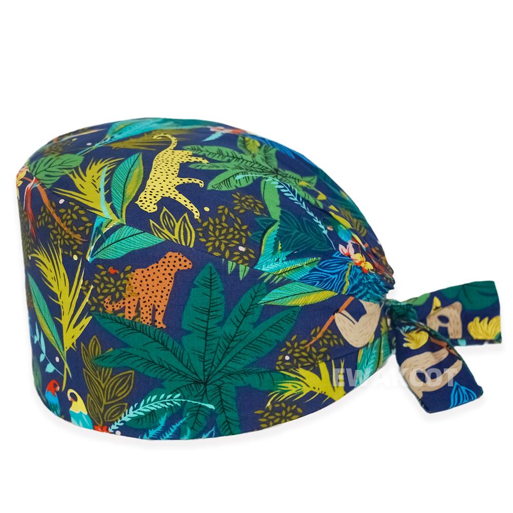 Новая мягкая кепка из хлопка, регулируемая шапка с героями мультфильмов, шапка для лабораторной работы, хирургическая шапка, аптека, аксессуары для ухода за стоматологом, шапочки-скрабы